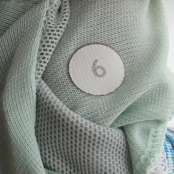 Lululemon Energy Bra Blurry Belle Multi Strappy Criss Cross Luxtreme Size 6 - Picture 12 of 12